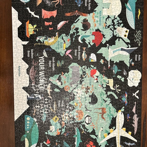 Mudpuppy “Your World” 1000 piece puzzle - Picture 8 of 8